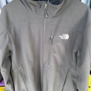 The North Face Black Soft Shell Fleece Jacket
